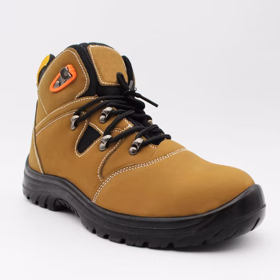 Scarpe antinfortunistiche di vendita calda di tendenza Guyisa Scarpe antinfortunistiche leggere con punta in acciaio per lavoro all'aperto